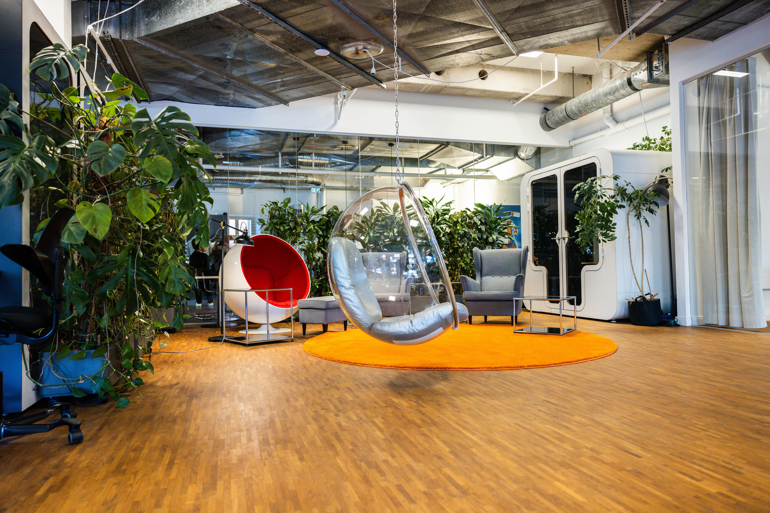 Innenansicht der Büroräume der artundweise GmbH, Bremen