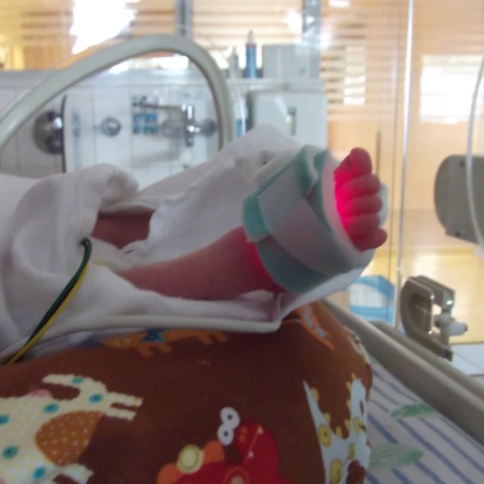 Fuß eines Babys