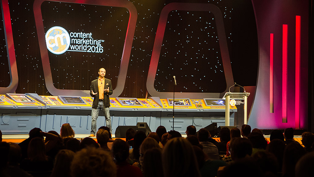 Pulizzi bei der CMWorld 2016